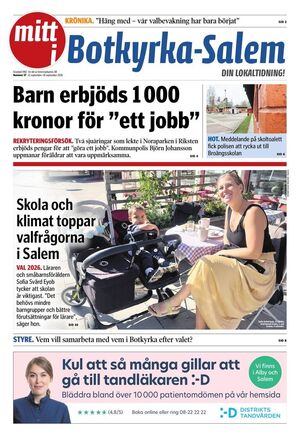 Förstasida Mitt i Botkyrka-Salem