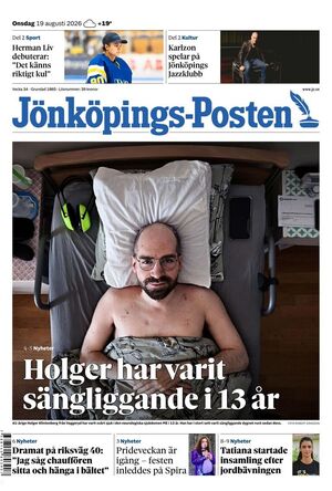 Förstasida Jönköpings-Posten