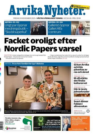 Förstasida Arvika Nyheter