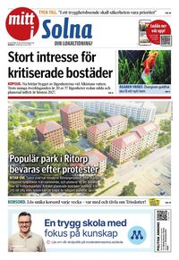 Förstasida Mitt i Solna