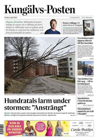 Förstasida Kungälvs-Posten