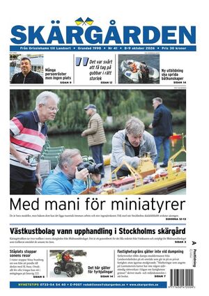 Förstasida Skärgården