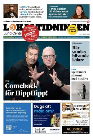 Förstasida Lokaltidningen Lund Centrum
