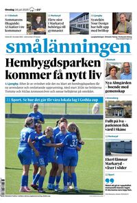 Förstasida Smålänningen