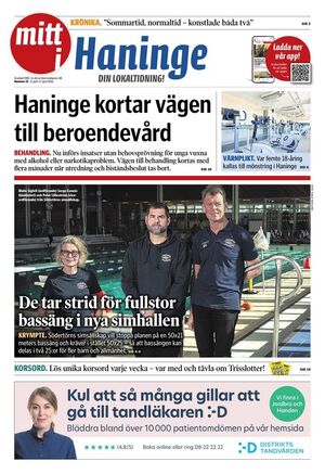 Förstasida Mitt i Haninge