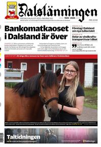 Förstasida Dalslänningen