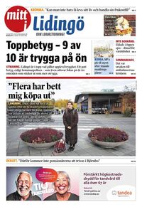 Förstasida Mitt i Lidingö