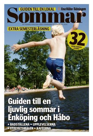 Förstasida Ena Håbo-tidningen