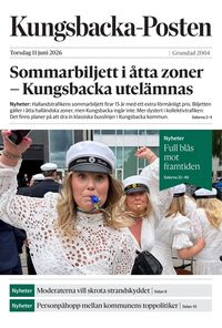 Förstasida Kungsbacka Posten