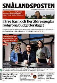 Förstasida Smålandsposten