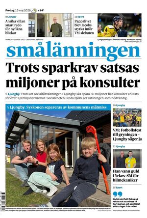 Förstasida Smålänningen