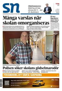 Förstasida Södermanlands Nyheter