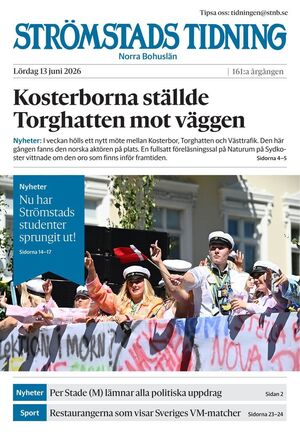 Förstasida Strömstads Tidning
