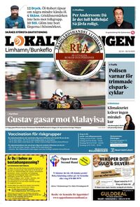 Förstasida Lokaltidningen Limhamn/Bunkeflo