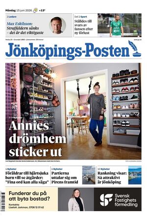 Förstasida Jönköpings-Posten