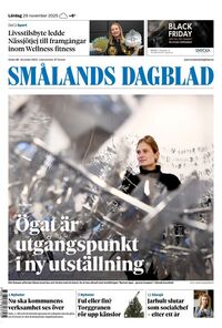Förstasida Smålands Dagblad