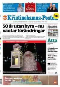 Förstasida Nya Kristinehamns-Posten