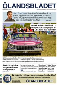 Förstasida Ölandsbladet