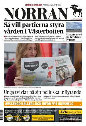 Förstasida Norran