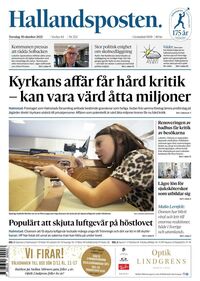 Förstasida Hallandsposten