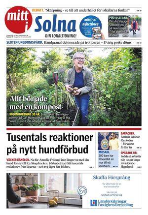 Förstasida Mitt i Solna