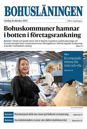 Förstasida Bohusläningen