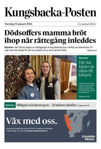Förstasida Kungsbacka Posten