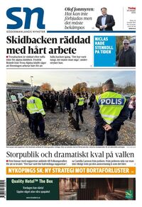Förstasida Södermanlands Nyheter