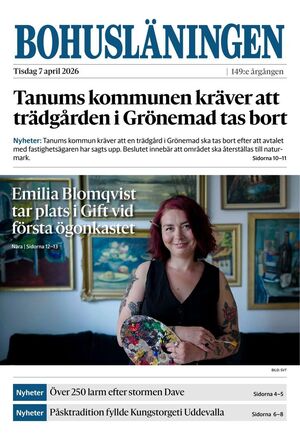 Förstasida Bohusläningen