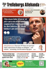 Förstasida Trelleborgs Allehanda