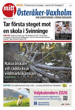 Förstasida Mitt i Österåker-Vaxholm