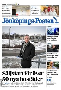 Förstasida Jönköpings-Posten