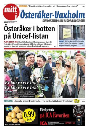 Förstasida Mitt i Österåker-Vaxholm
