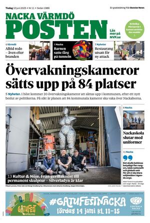 Förstasida Nacka Värmdö Posten Nacka