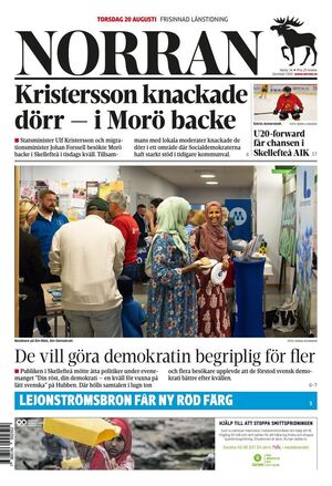 Förstasida Norran