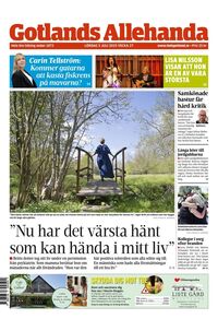 Förstasida Gotlands Allehanda