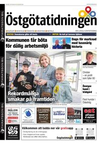 Förstasida Östgötatidningen