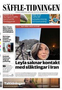 Förstasida Säffle-Tidningen