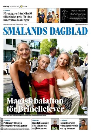 Förstasida Smålands Dagblad
