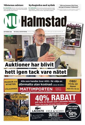 Förstasida Halmstad NU