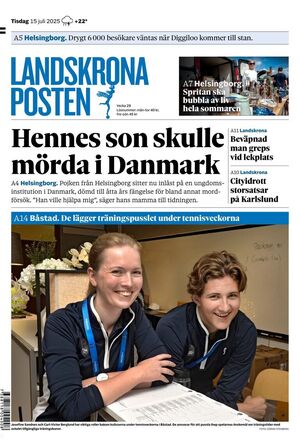 Förstasida Landskrona Posten