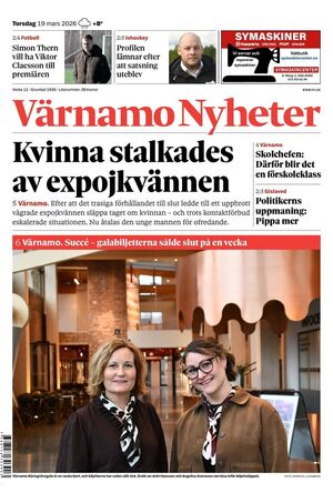 Förstasida Värnamo Nyheter