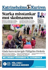 Förstasida Katrineholms-Kuriren