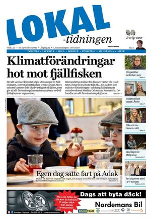 Förstasida Lokaltidningen