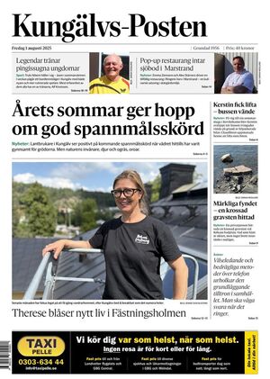 Förstasida Kungälvs-Posten