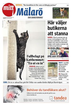 Förstasida Mitt i Mälarö