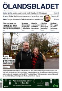 Förstasida Ölandsbladet