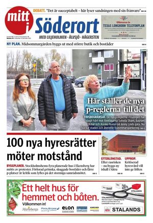 Förstasida Mitt i Söderort Liljeholmen/Älvsjö