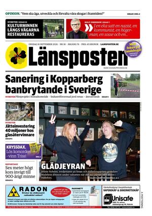 Förstasida Länsposten