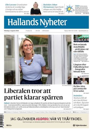 Förstasida Hallands Nyheter